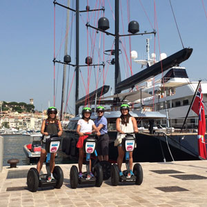 Visite en segway