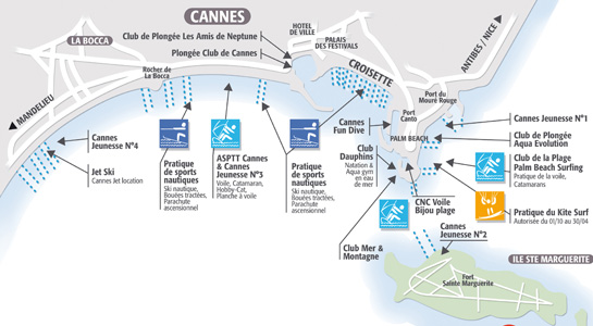 plan littoral cannes